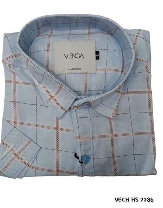 VENGA CHECKS HALF SLEEVS SHIRTS
