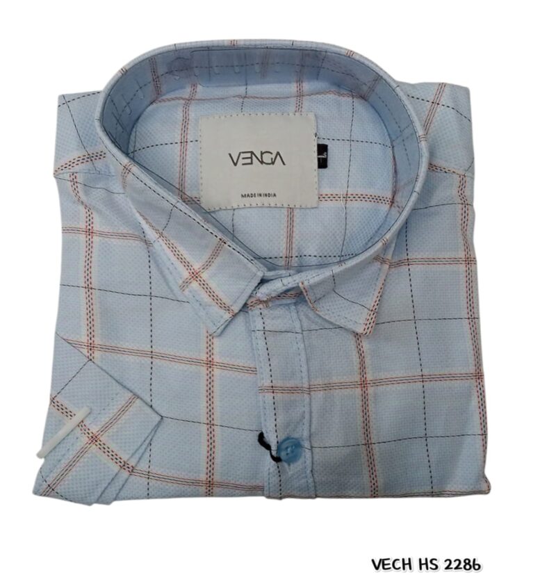 VENGA CHECKS HALF SLEEVS SHIRTS