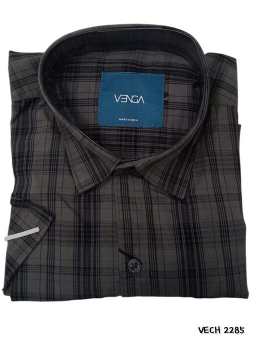 VENGA CHECKS HALF SLEEVS SHIRTS