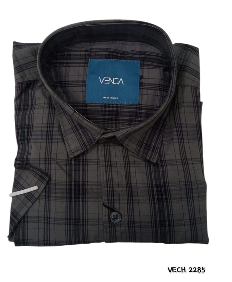 VENGA CHECKS HALF SLEEVS SHIRTS