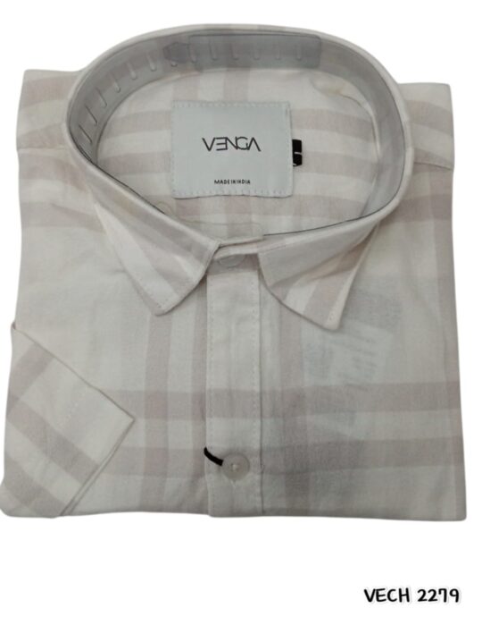 VENGA CHECKS HALF SLEEVS SHIRTS