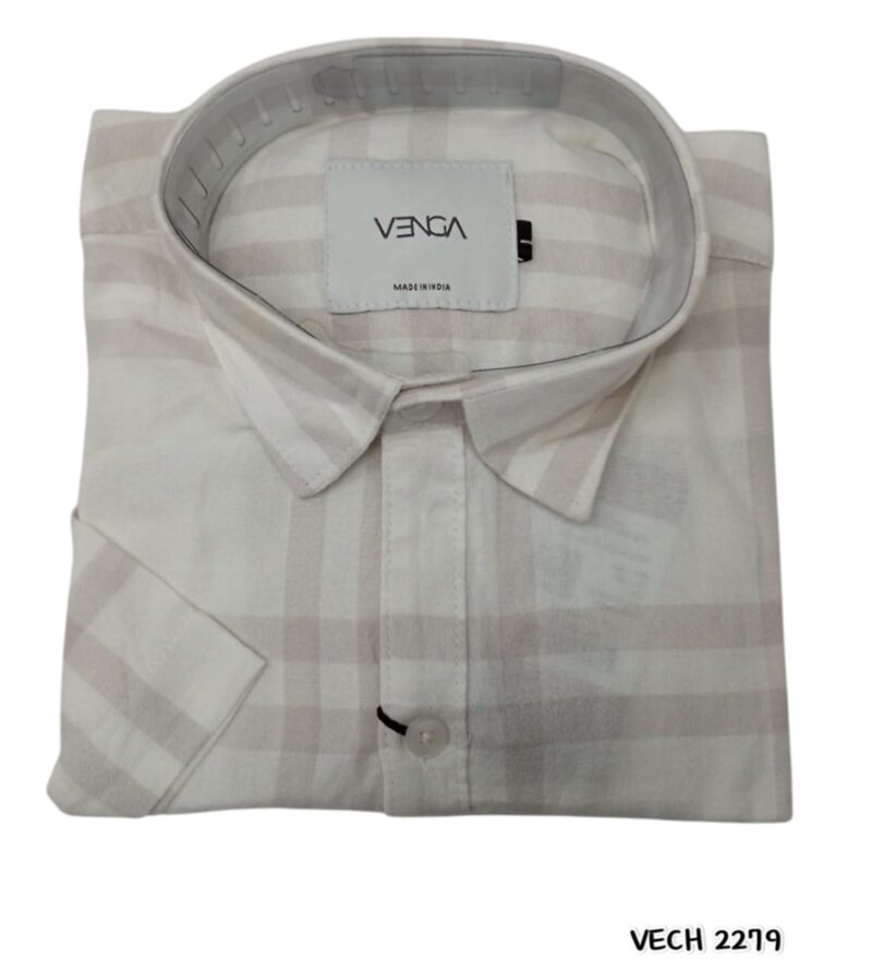 VENGA CHECKS HALF SLEEVS SHIRTS