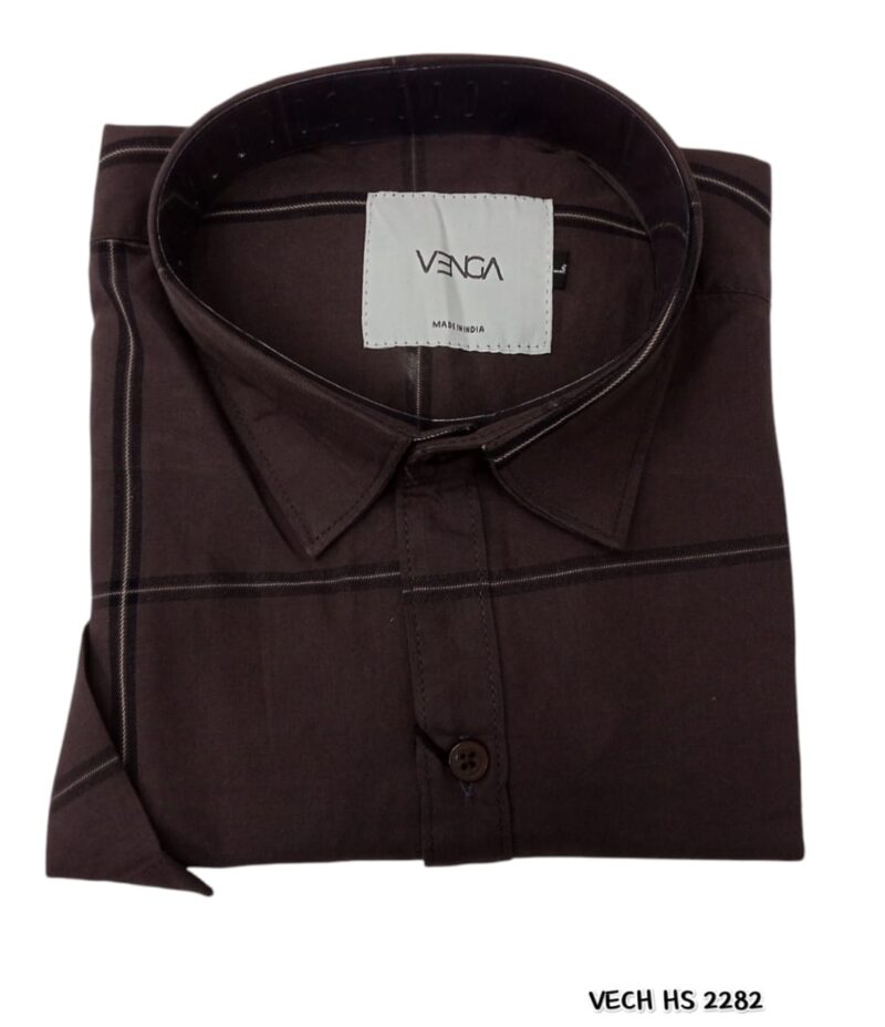 VENGA CHECKS HALF SLEEVS SHIRTS