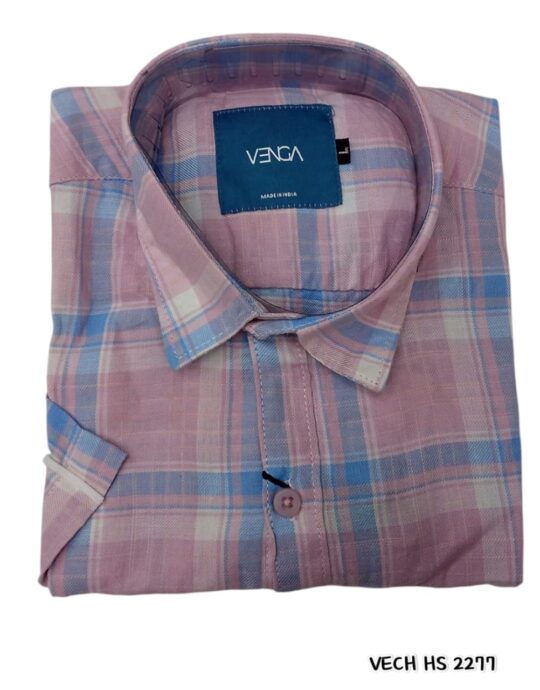 VENGA CHECKS HALF SLEEVS SHIRTS
