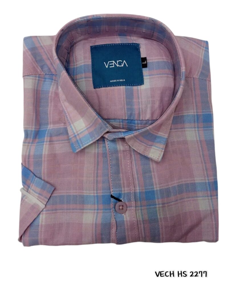 VENGA CHECKS HALF SLEEVS SHIRTS