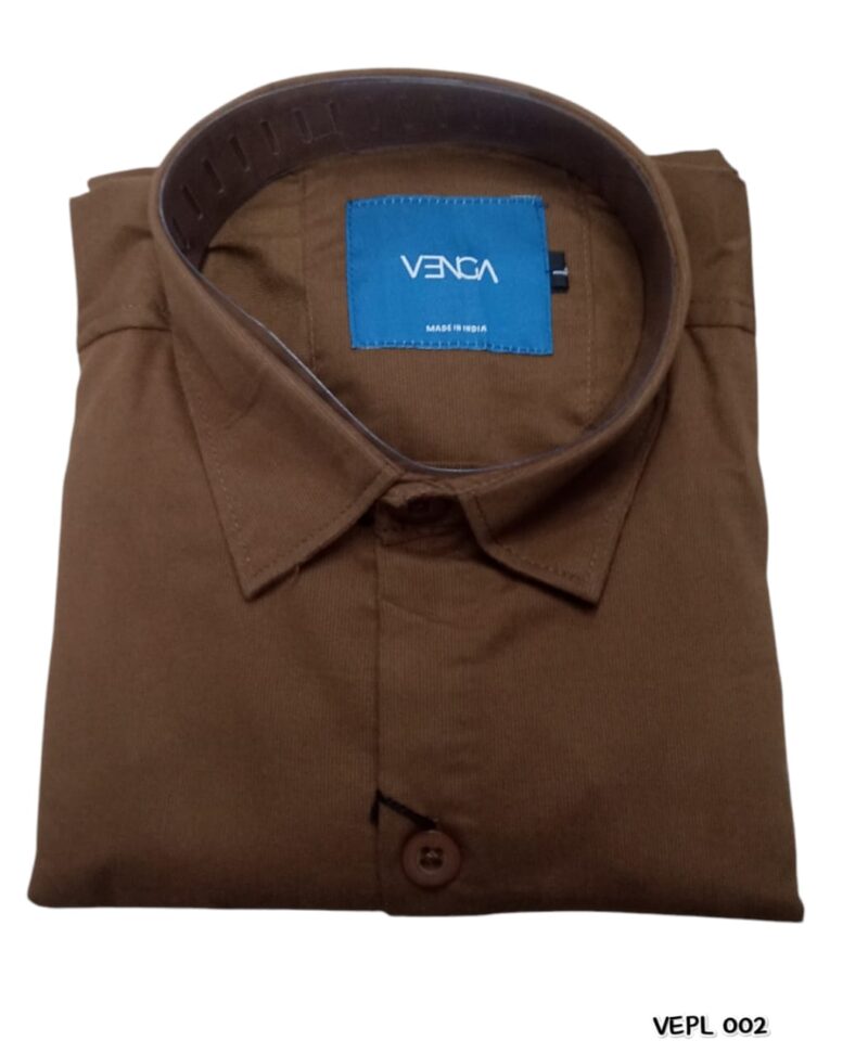 VENGA PLAIN DOUBLE POCKET SHIRTS