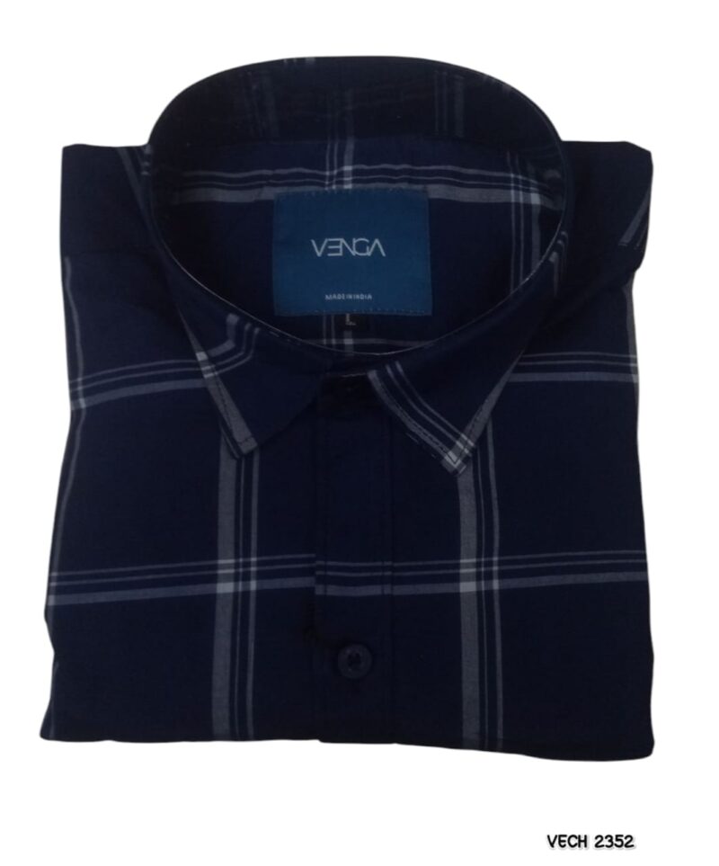 VENGA CHECKS CASUAL SHIRTS M TO XXL
